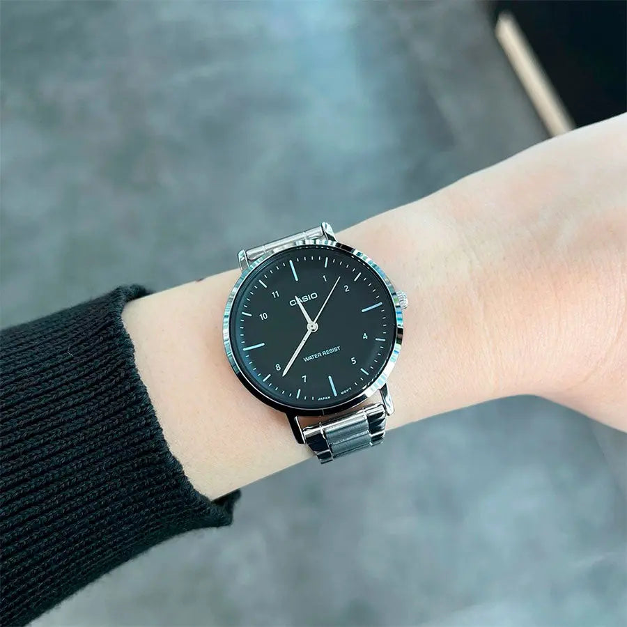ZEGAREK DAMSKI CASIO LTP-VT03D-1B (zd661a) + BOX ZEGAREK DAMSKI CASIO LTP-VT03D-1B (zd661a) + BOX - Lorence 4549526399855