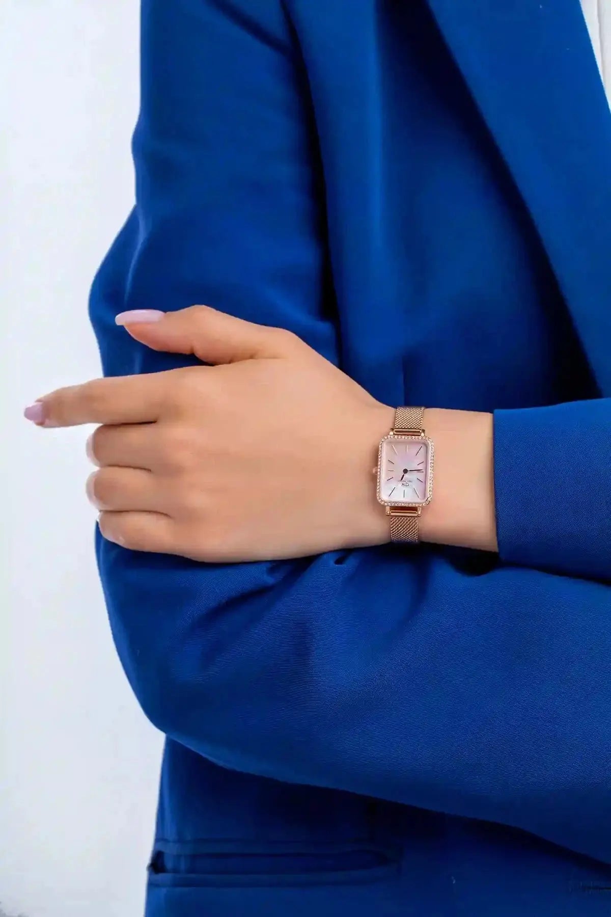 ZEGAREK DAMSKI DANIEL WELLINGTON Quadro Lumine Bezel Melrose Pink DW00100669 + BOX (zw519j) ZEGAREK DAMSKI DANIEL WELLINGTON Quadro Lumine Bezel Melrose Pink 7315030053593