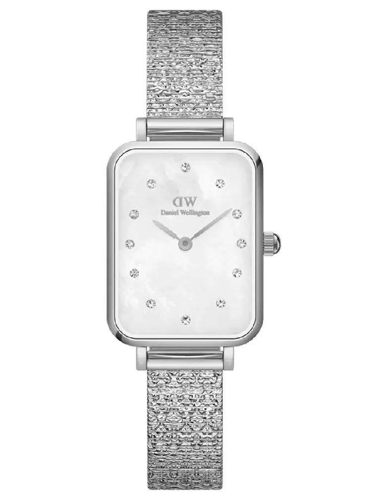 ZEGAREK DAMSKI DANIEL WELLINGTON Quadro Lumine Pressed Piano 20mm DW00100580 + BOX (zw519c) ZEGAREK DAMSKI DANIEL WELLINGTON Quadro Lumine Pressed Piano 20mm 7315030040920