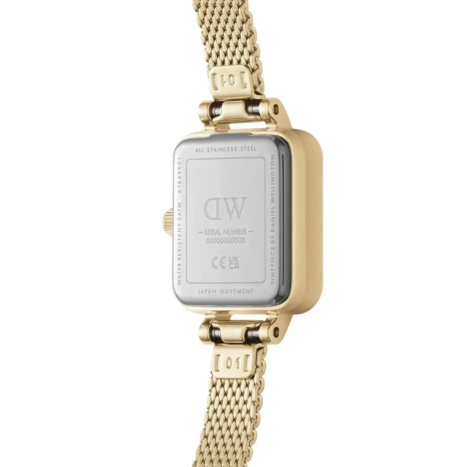 ZEGAREK DAMSKI DANIEL WELLINGTON Quadro Mini 15mm DW00100725 + BOX (zw524a) ZEGAREK DAMSKI DANIEL WELLINGTON Quadro Mini 15mm DW00100725 + BOX 7315030058765