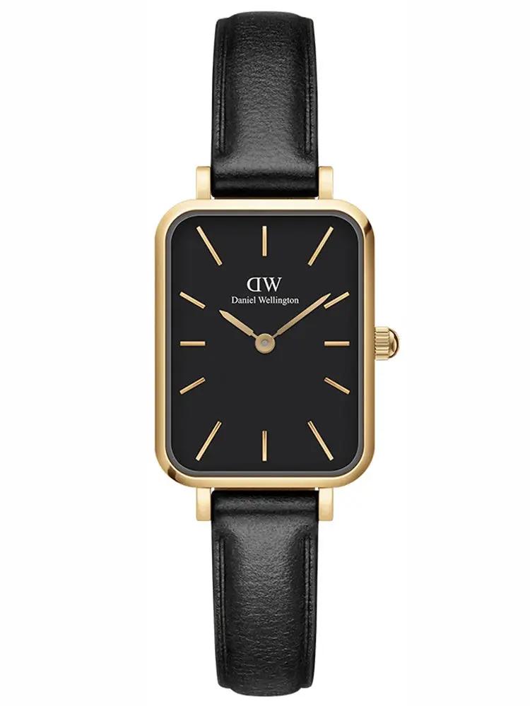 ZEGAREK DAMSKI DANIEL WELLINGTON Quadro Pressed Sheffield Gold 20mm DW00100560 + BOX ZEGAREK DAMSKI DANIEL WELLINGTON Quadro Pressed Sheffield Gold 20mm 7315030040098