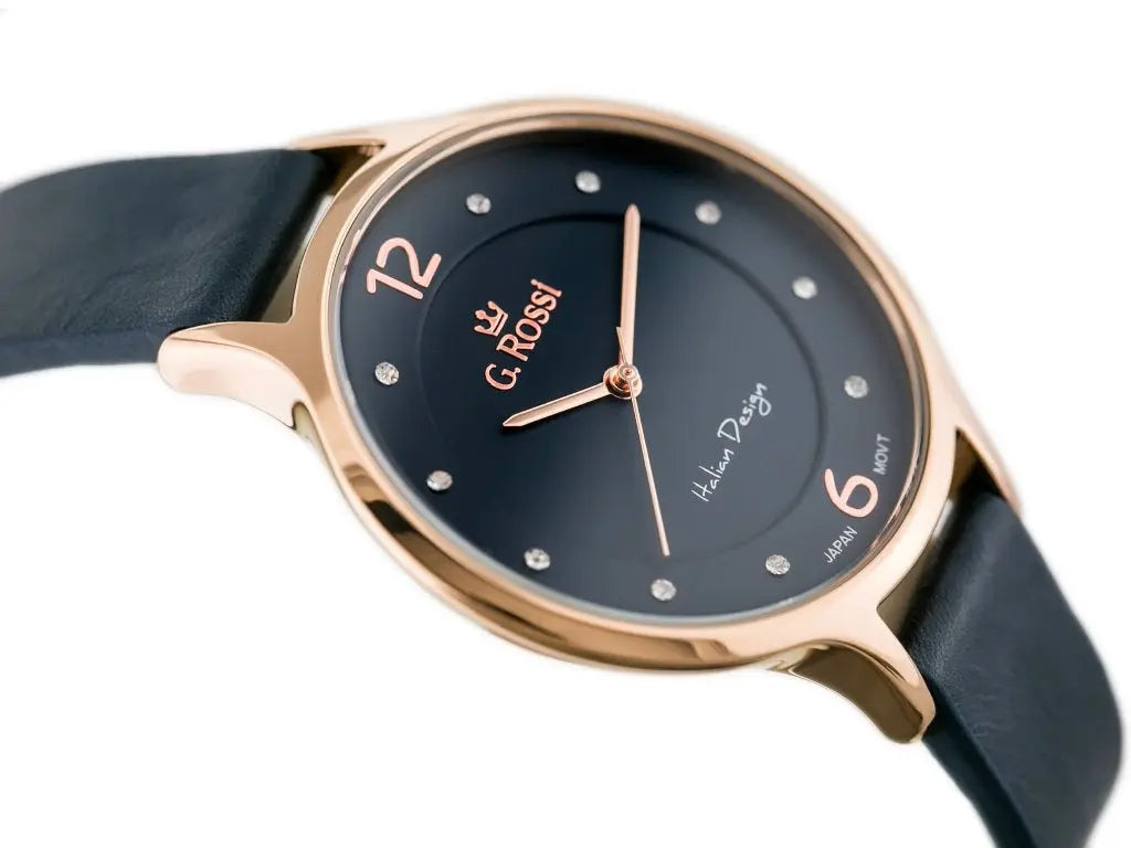 ZEGAREK DAMSKI G. ROSSI - 10411A-6F3 NA PASKU (zg714g) + BOX-3
