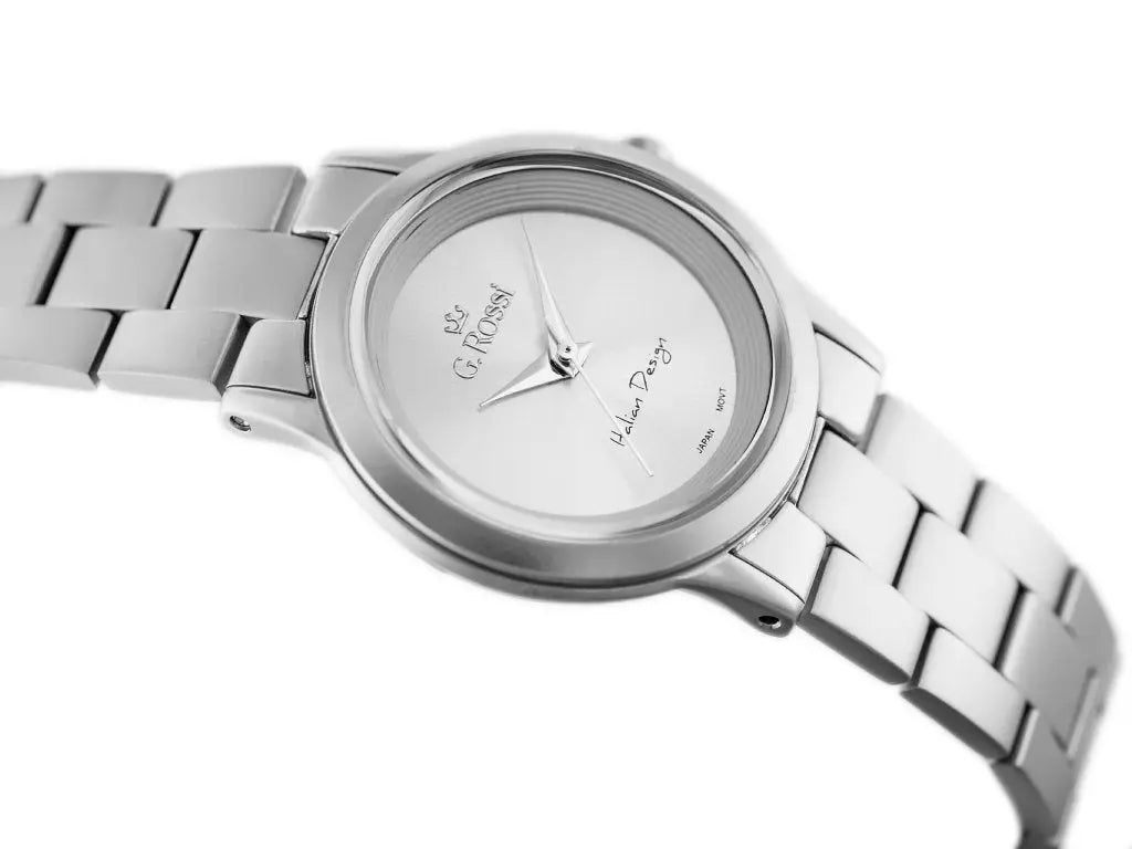 ZEGAREK DAMSKI G. ROSSI - MATOWY - SLIM (zg683a) + BOX-3