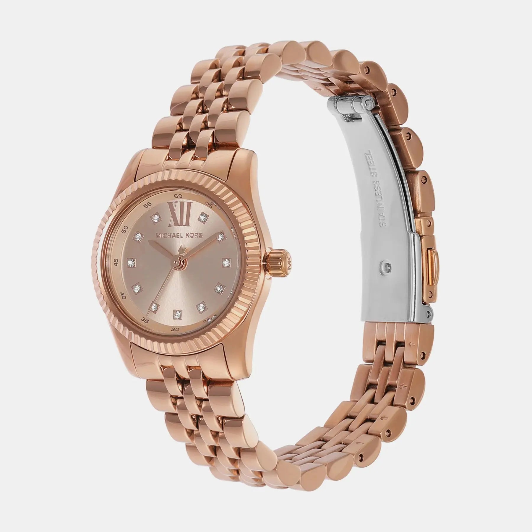 ZEGAREK DAMSKI MICHAEL KORS MK4739 Lexington Peve Rose Gold Stainless Steel 26mm + BOX ZEGAREK DAMSKI MICHAEL KORS MK4739 Lexington Peve Rose Gold Stainless 0796483631847