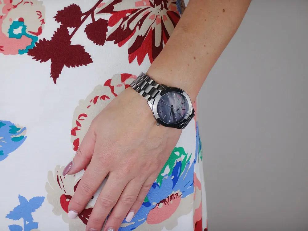 ZEGAREK DAMSKI Michael Kors Slim Runway MK3413 + BOX ZEGAREK DAMSKI Michael Kors Slim Runway MK3413 + BOX - Lorence 796483189492