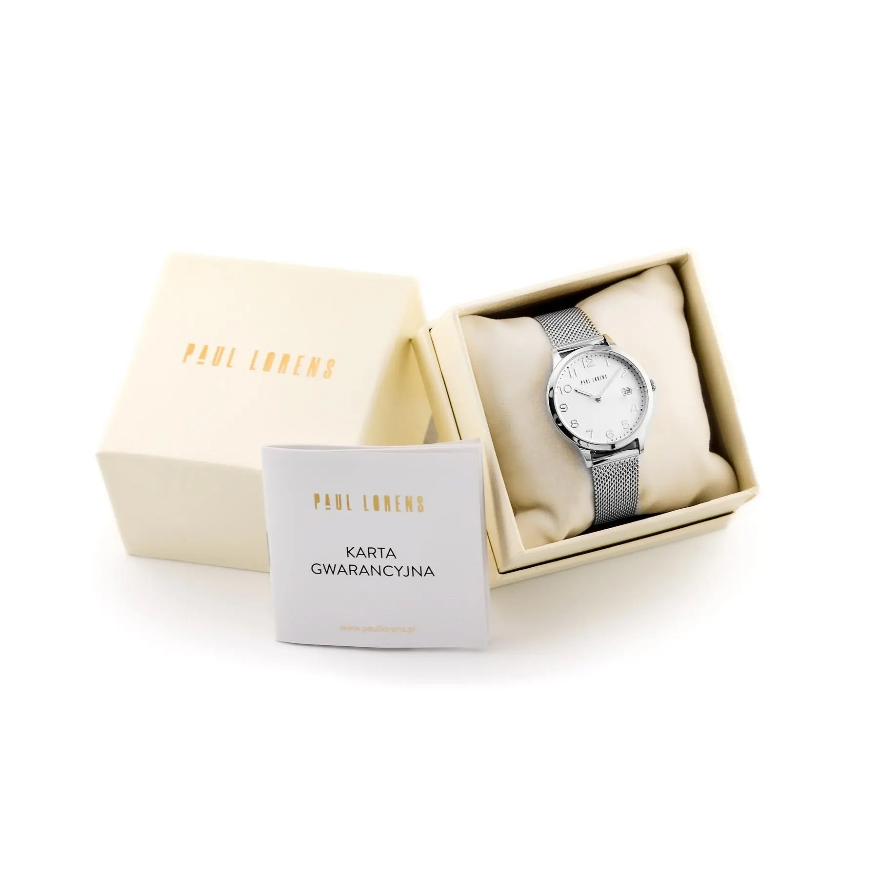 ZEGAREK DAMSKI PAUL LORENS - PL20000B-3C1 (zg572d) + BOX ZEGAREK DAMSKI PAUL LORENS - PL20000B-3C1 (zg572d) + BOX - Lorence 5900148050774