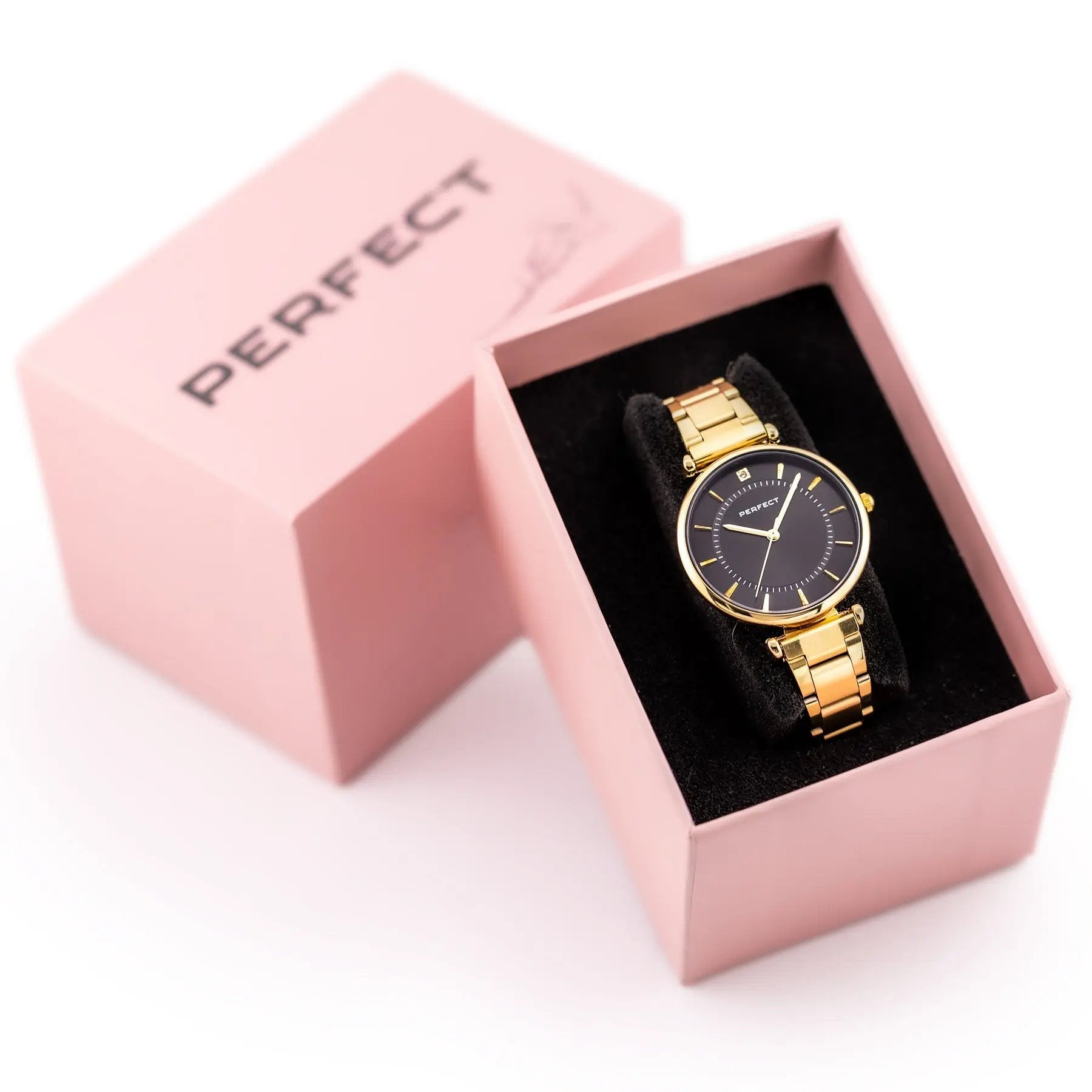 ZEGAREK DAMSKI PERFECT S376-08(zp545a) + BOX ZEGAREK DAMSKI PERFECT S376-08(zp545a) + BOX - Lorence 5903981753291