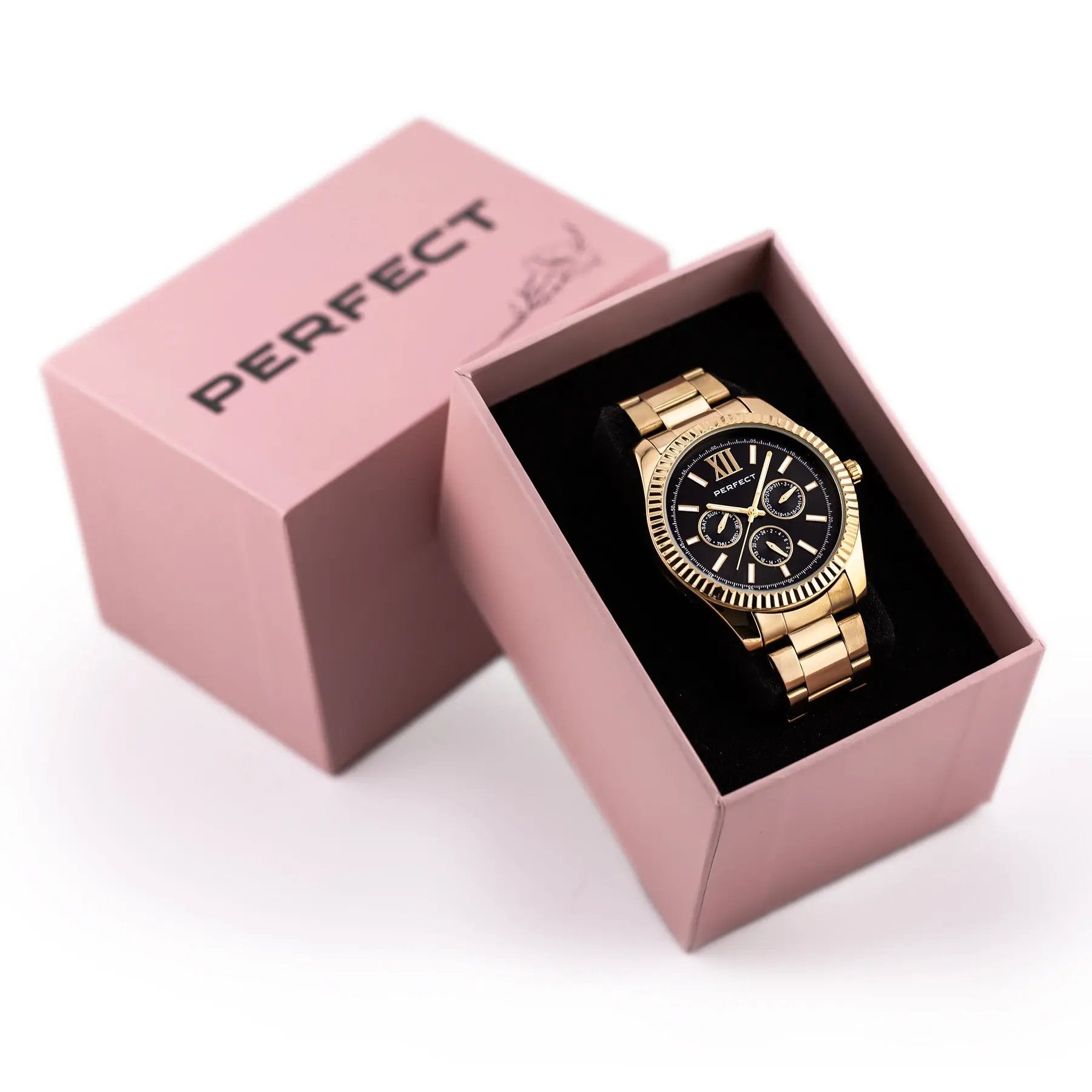 ZEGAREK DAMSKI PERFECT S383-03 (zp546b) + BOX ZEGAREK DAMSKI PERFECT S383-03 (zp546b) + BOX - Lorence 5903981791644