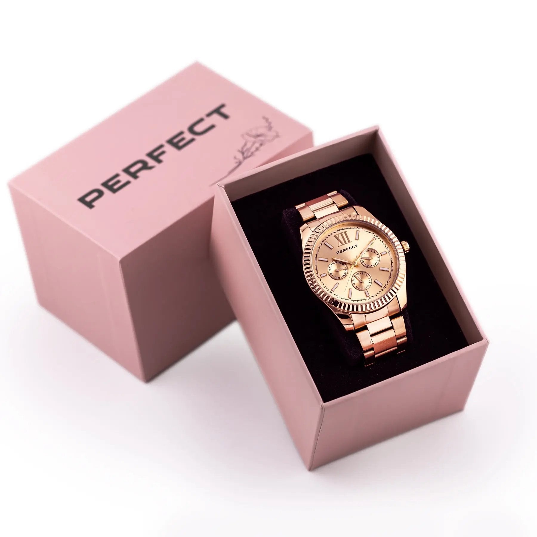 ZEGAREK DAMSKI PERFECT S383-05 (zp546c) + BOX ZEGAREK DAMSKI PERFECT S383-05 (zp546c) + BOX - Lorence 5903981791668