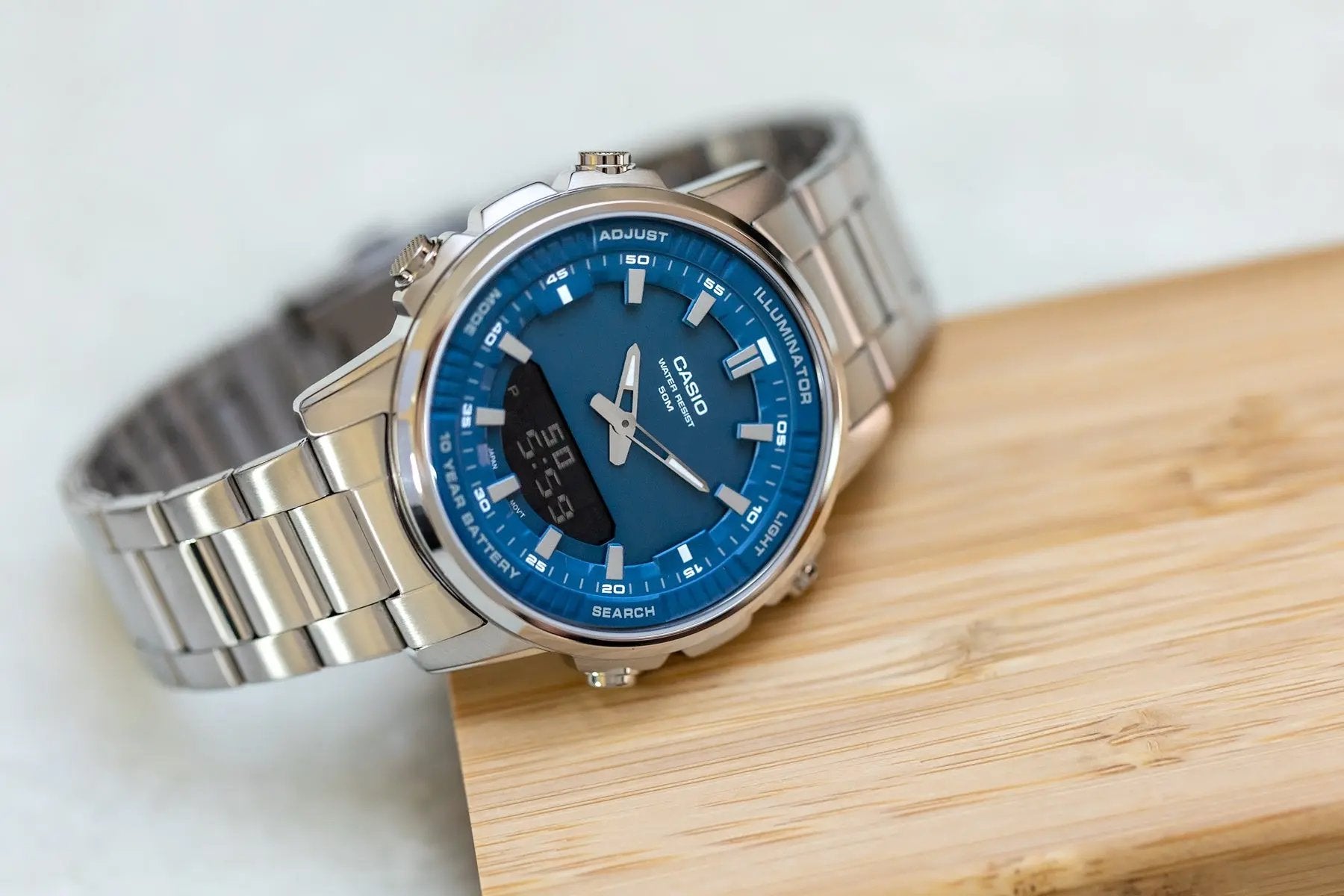 ZEGAREK MĘSKI CASIO AMW-880D-2A1 + BOX ZEGAREK MĘSKI CASIO AMW-880D-2A1 + BOX - Lorence 4549526371301