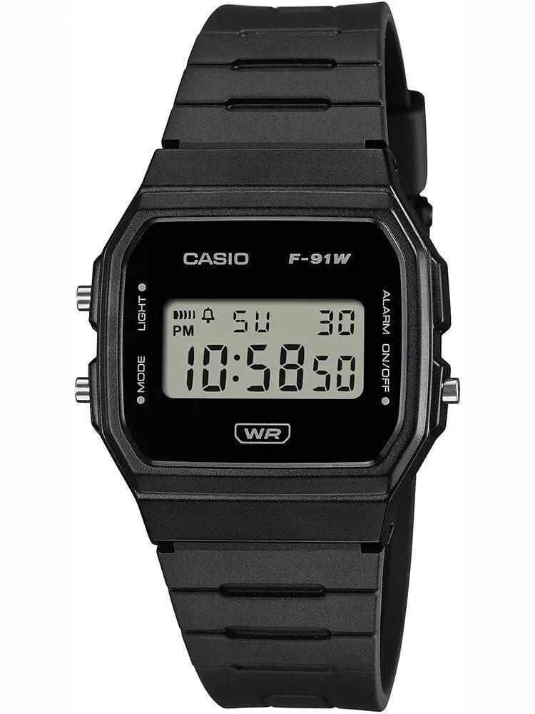 ZEGAREK MĘSKI CASIO F-91WB-1ADF + BOX ZEGAREK MĘSKI CASIO F-91WB-1ADF + BOX - Lorence 4549526378331