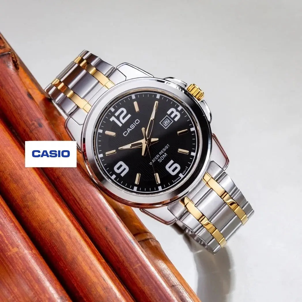 ZEGAREK MĘSKI CASIO MTP-1314SG-1AVDF (zd024d) + BOX-9