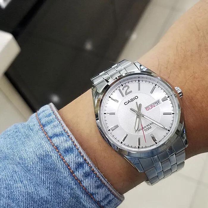 ZEGAREK MĘSKI CASIO MTP-1335D-7A (zd026d) + BOX ZEGAREK MĘSKI CASIO MTP-1335D-7A (zd026d) + BOX - Lorence 4971850945932