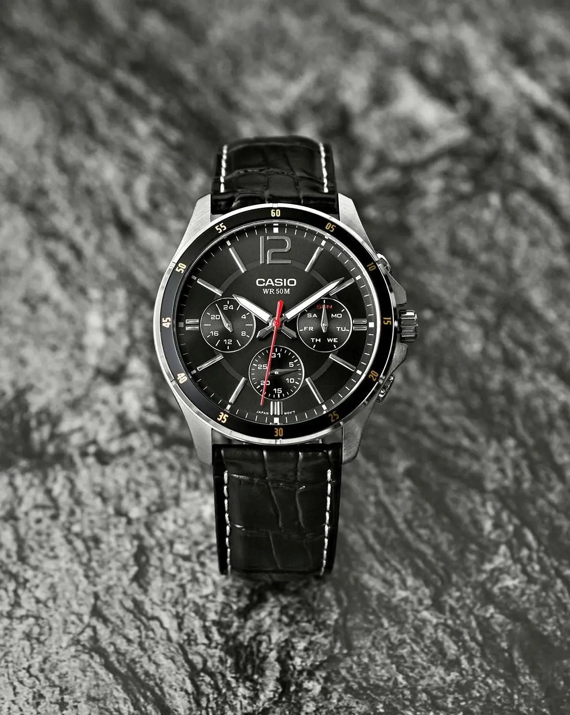 ZEGAREK MĘSKI CASIO MTP-1374L-1AV (zd064b) + BOX-6