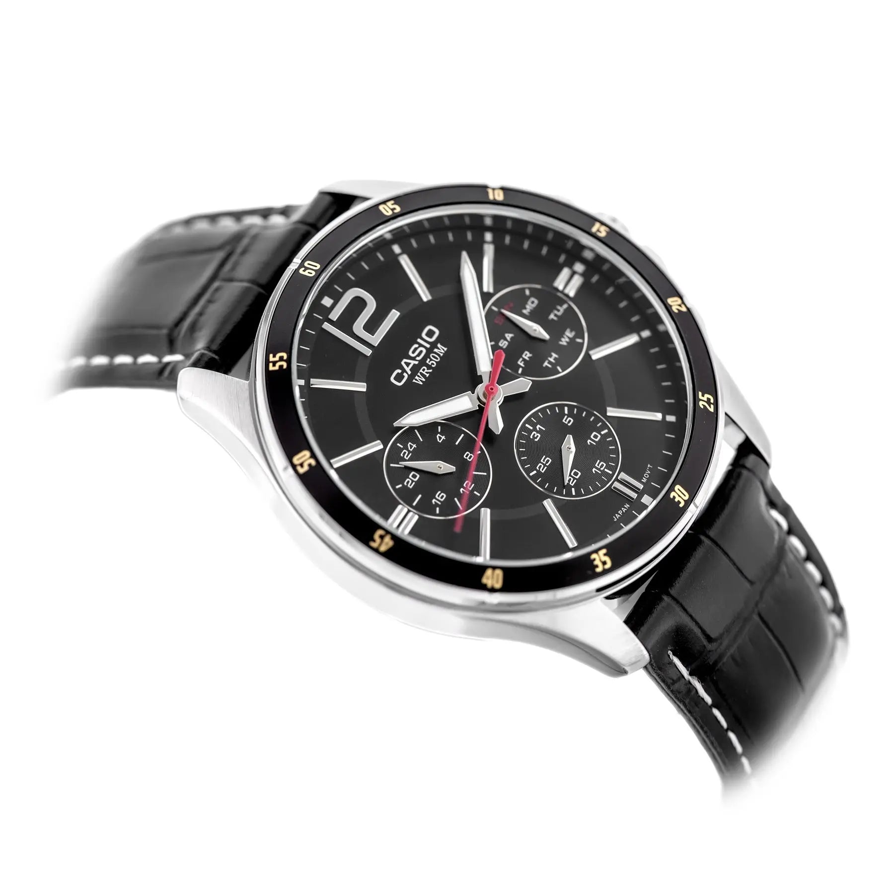 ZEGAREK MĘSKI CASIO MTP-1374L-1AV (zd064b) + BOX-9
