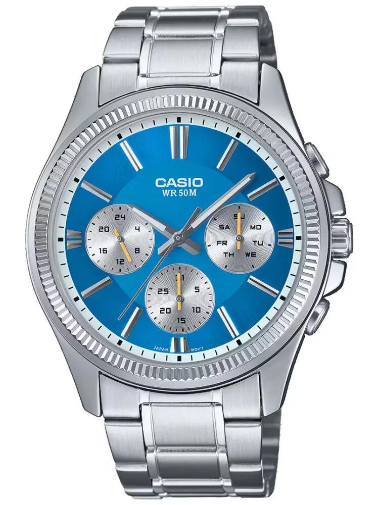 ZEGAREK MĘSKI CASIO MTP-1375D-2A2 (zd112d) + BOX ZEGAREK MĘSKI CASIO MTP-1375D-2A2 (zd112d) + BOX - Lorence 4549526369551