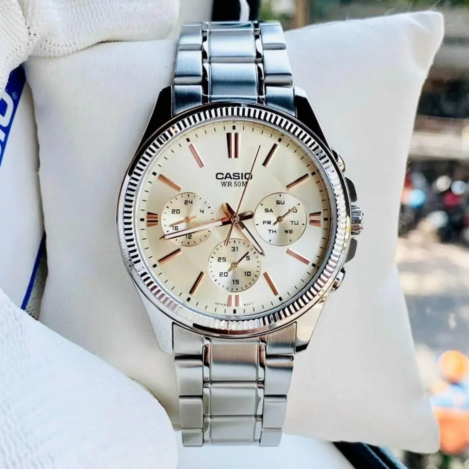 ZEGAREK MĘSKI CASIO MTP-1375D 7A2VDF (zd112c) + BOX-3