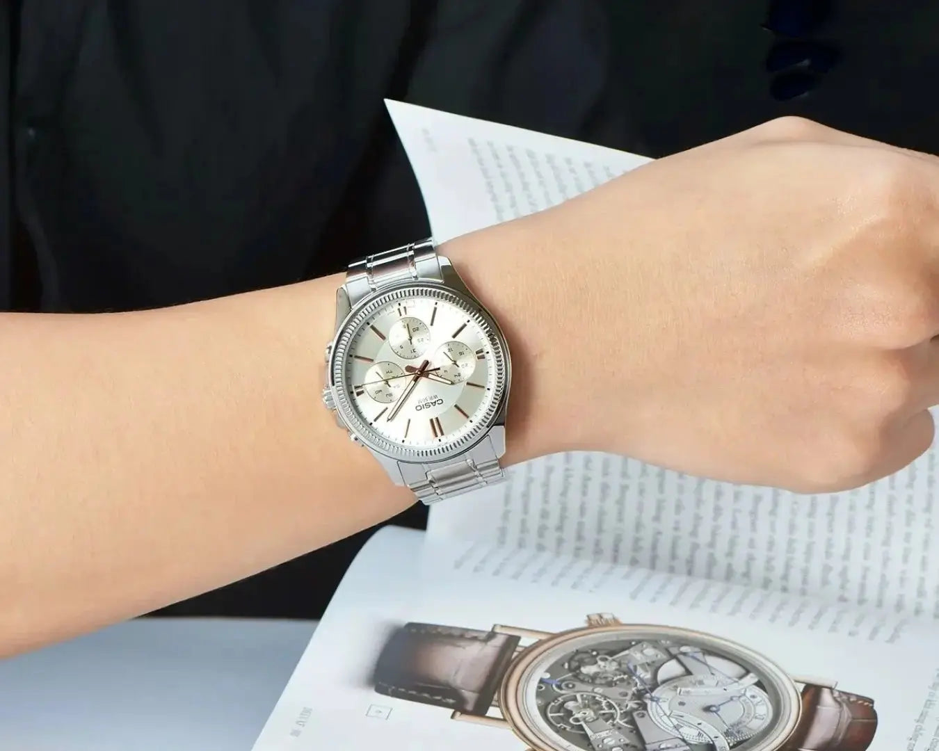 ZEGAREK MĘSKI CASIO MTP-1375D 7A2VDF (zd112c) + BOX-5