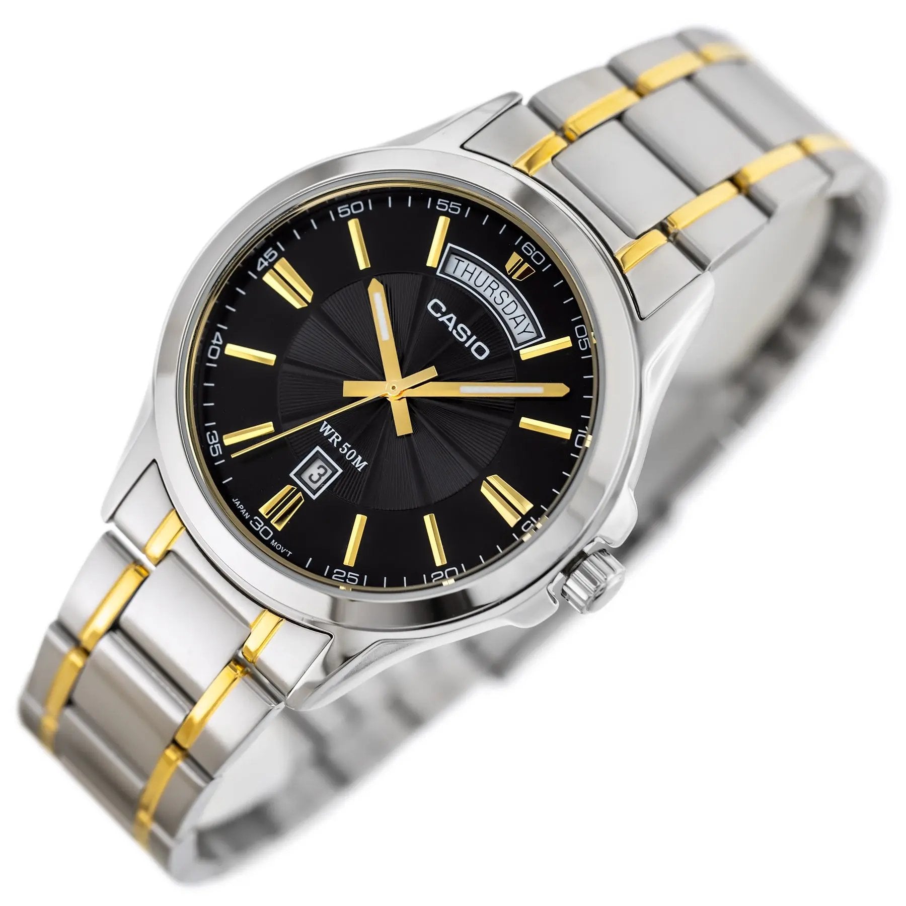 ZEGAREK MĘSKI CASIO MTP-1381G-1A (zd191d) + BOX ZEGAREK MĘSKI CASIO MTP-1381G-1A (zd191d) + BOX - Lorence 4971850984702