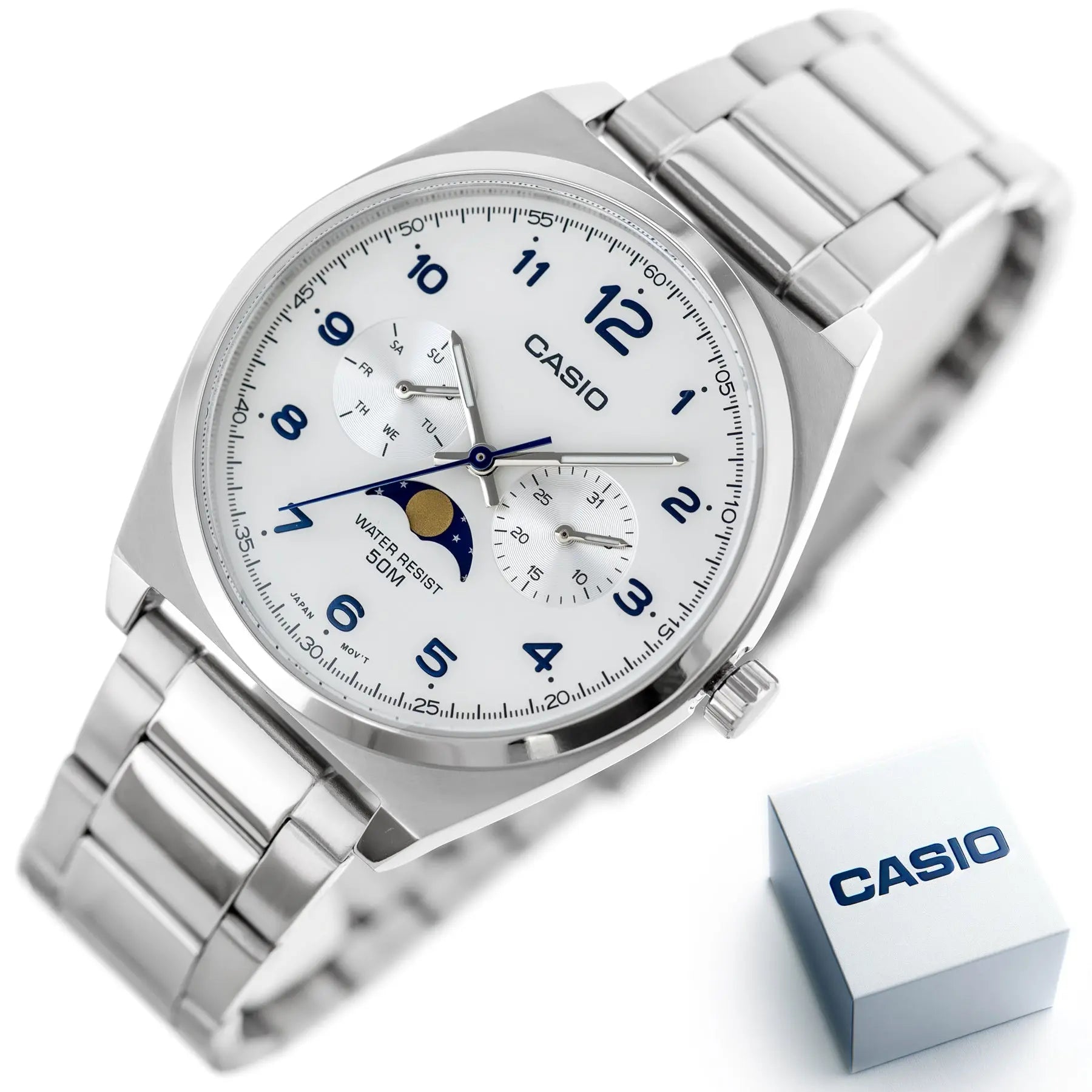ZEGAREK MĘSKI CASIO MTP-M300D-7A (zd266c) + BOX ZEGAREK MĘSKI CASIO MTP-M300D-7A (zd266c) + BOX - Lorence 4549526352430