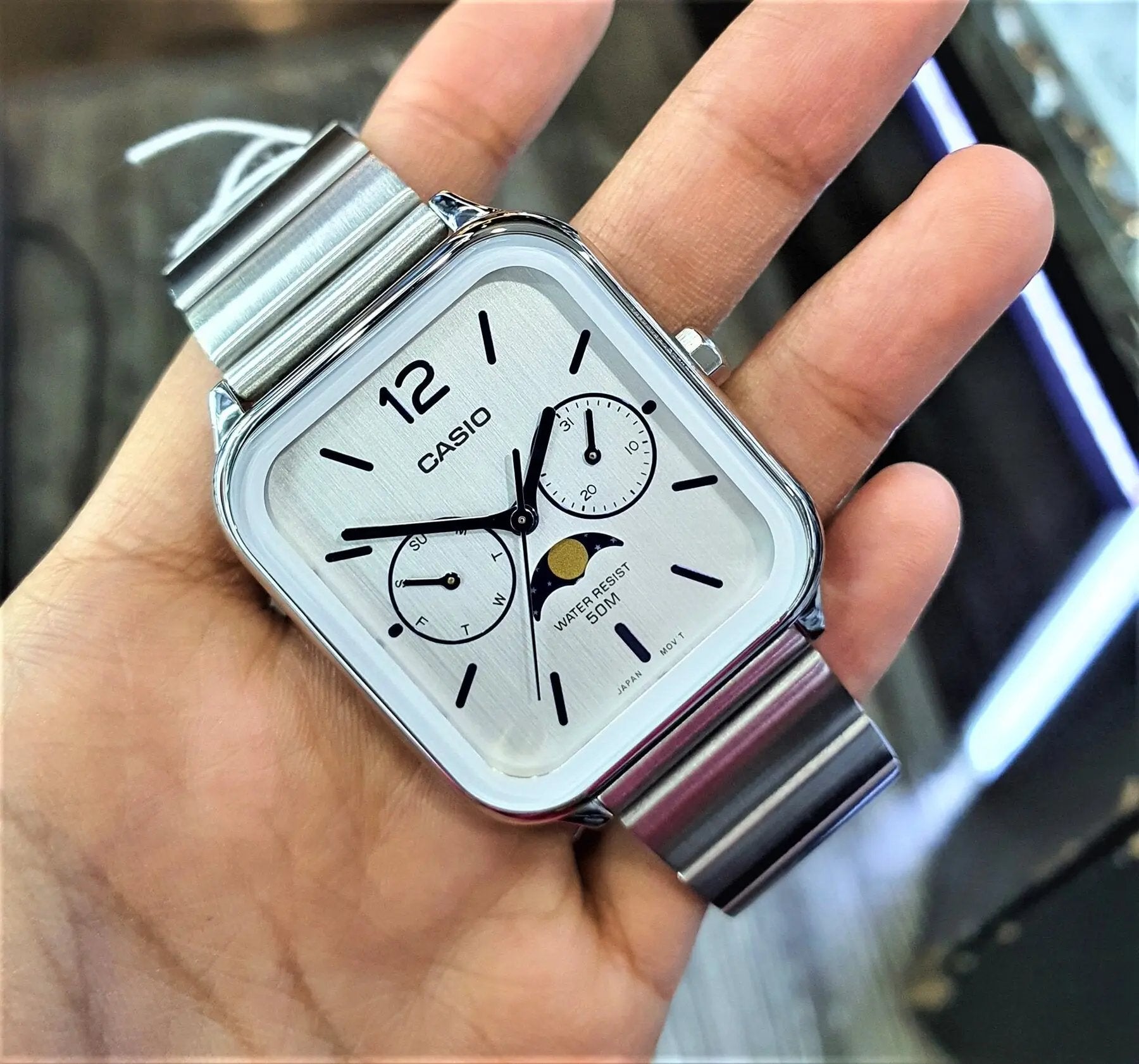 ZEGAREK MĘSKI CASIO MTP-M305D-7AVDF + BOX ZEGAREK MĘSKI CASIO MTP-M305D-7AVDF + BOX - Lorence 4549526352508