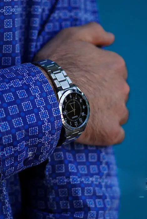 ZEGAREK MĘSKI CASIO MTP-V004D-1B (zd047d) + BOX-6