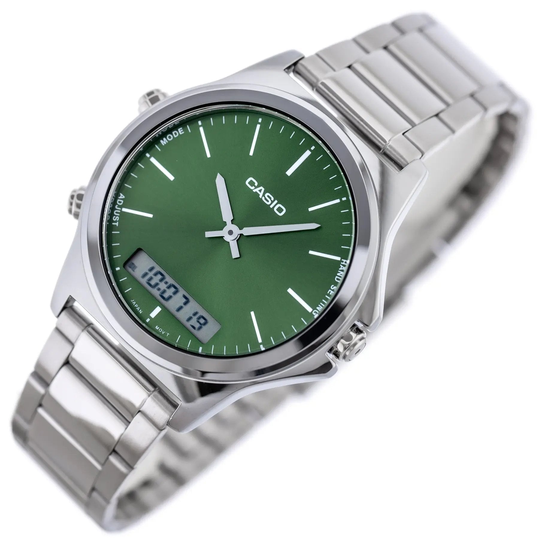 ZEGAREK MĘSKI CASIO MTP-VC01D-3E+ BOX (zd239b) ZEGAREK MĘSKI CASIO MTP-VC01D-3E+ BOX (zd239b) - Lorence 4549526309953