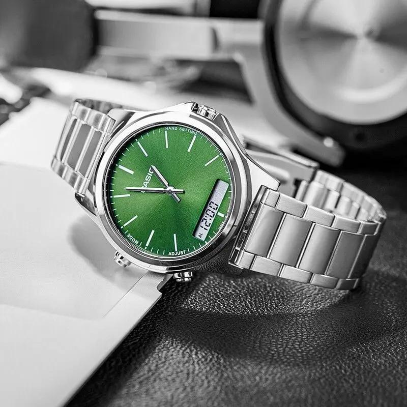 ZEGAREK MĘSKI CASIO MTP-VC01D-3E+ BOX (zd239b) ZEGAREK MĘSKI CASIO MTP-VC01D-3E+ BOX (zd239b) - Lorence 4549526309953