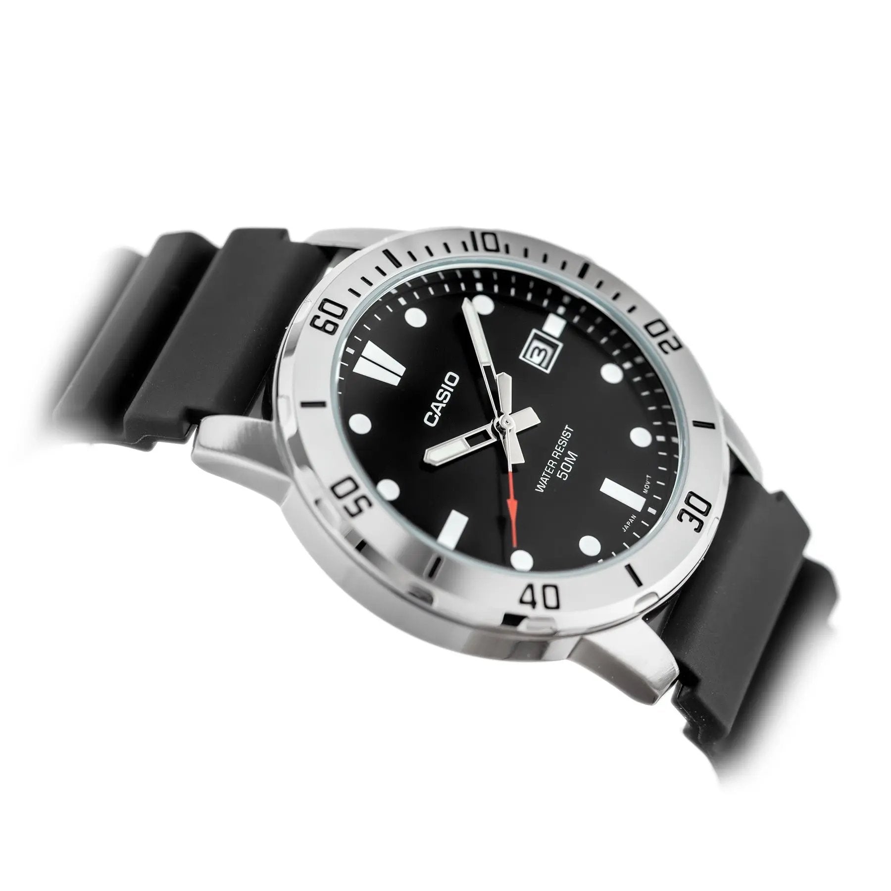 ZEGAREK MĘSKI CASIO MTP-VD01-1E (zd169g) + BOX ZEGAREK MĘSKI CASIO MTP-VD01-1E (zd169g) + BOX - Lorence 4549526348723