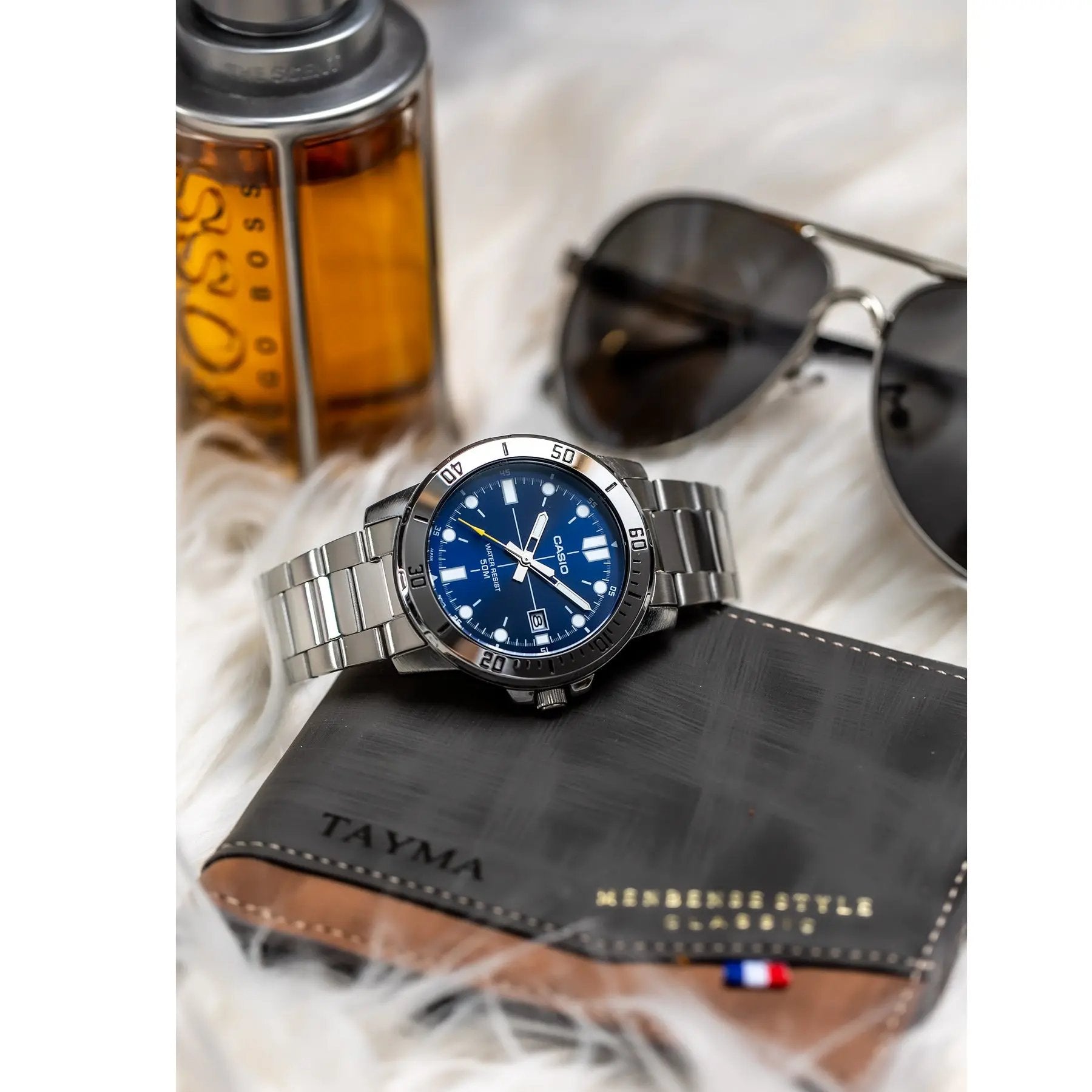 ZEGAREK MĘSKI CASIO MTP-VD01D-2E (zd185c) + BOX ZEGAREK MĘSKI CASIO MTP-VD01D-2E (zd185c) + BOX - Lorence 4549526188206