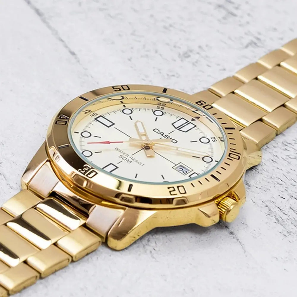 ZEGAREK MĘSKI CASIO MTP-VD01G-9E (zd185d) + BOX ZEGAREK MĘSKI CASIO MTP-VD01G-9E (zd185d) + BOX - Lorence 4549526186691