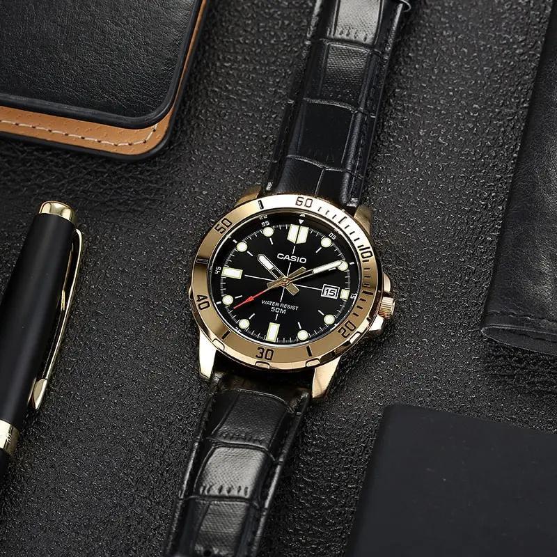 ZEGAREK MĘSKI CASIO MTP-VD01GL-1E + BOX ZEGAREK MĘSKI CASIO MTP-VD01GL-1E + BOX - Lorence 4549526186622