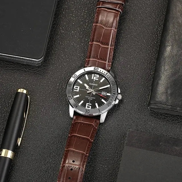 ZEGAREK MĘSKI CASIO MTP-VD01L-1BV (zd169c) + BOX ZEGAREK MĘSKI CASIO MTP-VD01L-1BV (zd169c) + BOX - Lorence 4549526186608