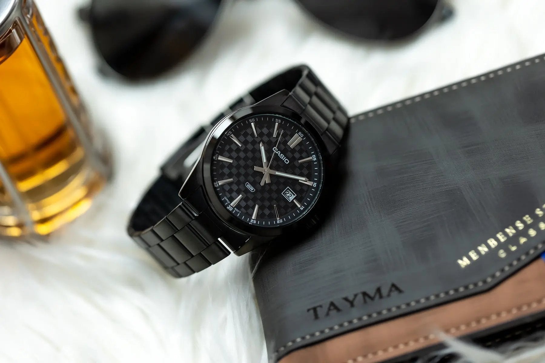 ZEGAREK MĘSKI CASIO MTP-VD03B-1A + BOX ZEGAREK MĘSKI CASIO MTP-VD03B-1A + BOX - Lorence 4549526339585