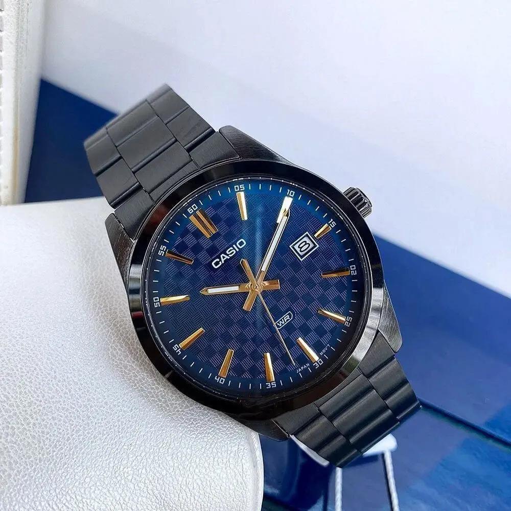 ZEGAREK MĘSKI CASIO MTP-VD03B-2A + BOX ZEGAREK MĘSKI CASIO MTP-VD03B-2A + BOX - Lorence 4549526371721