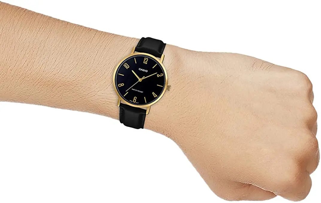 ZEGAREK MĘSKI CASIO MTP-VT01GL-1B2 + BOX ZEGAREK MĘSKI CASIO MTP-VT01GL-1B2 + BOX - Lorence 4549526285158