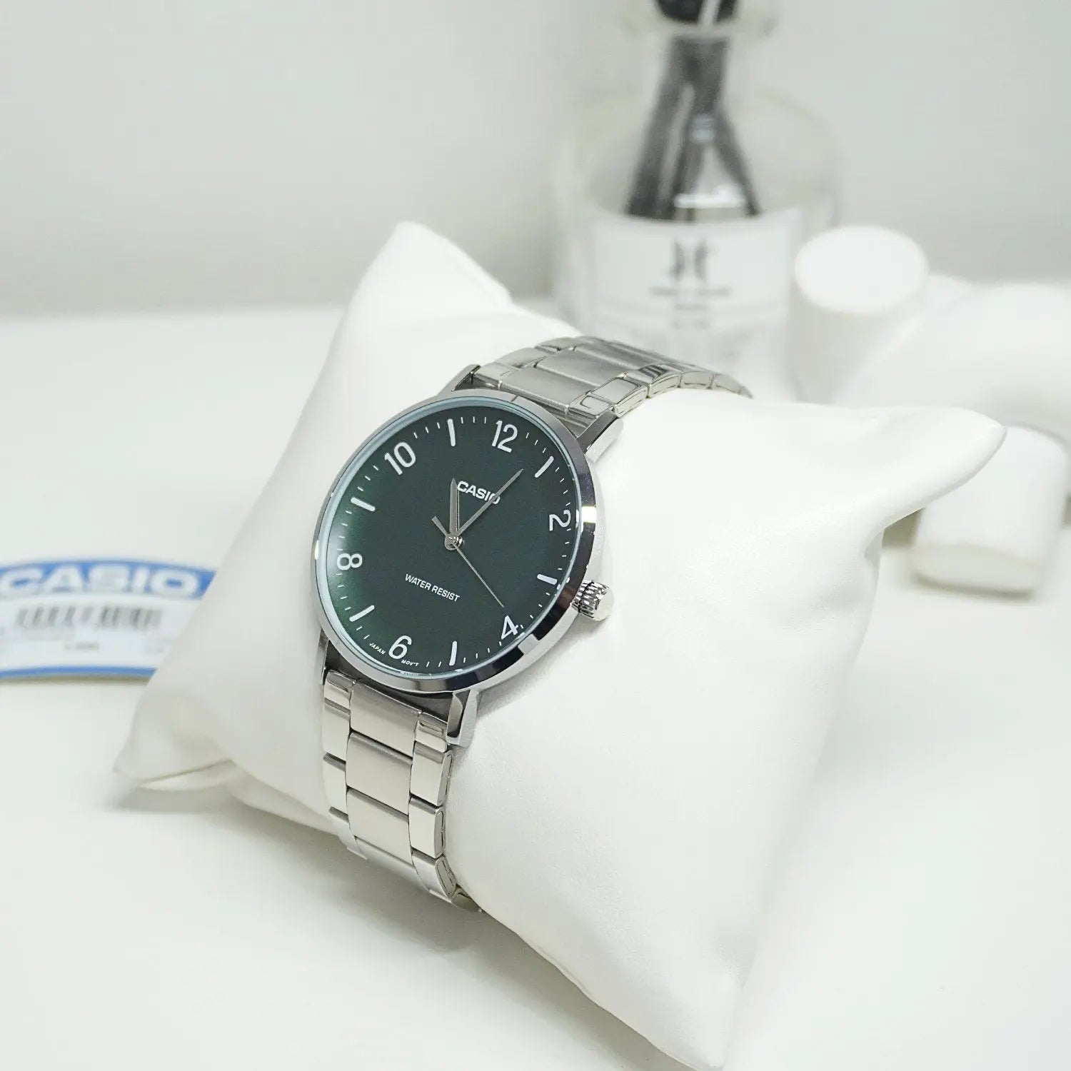ZEGAREK MĘSKI CASIO MTP-VT03D-3B + BOX ZEGAREK MĘSKI CASIO MTP-VT03D-3B + BOX - Lorence 4549526399190