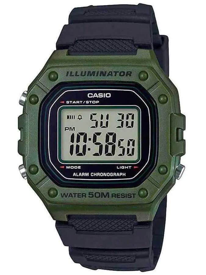 ZEGAREK MĘSKI CASIO W-218H-3A + BOX ZEGAREK MĘSKI CASIO W-218H-3A + BOX - Lorence 4549526192760