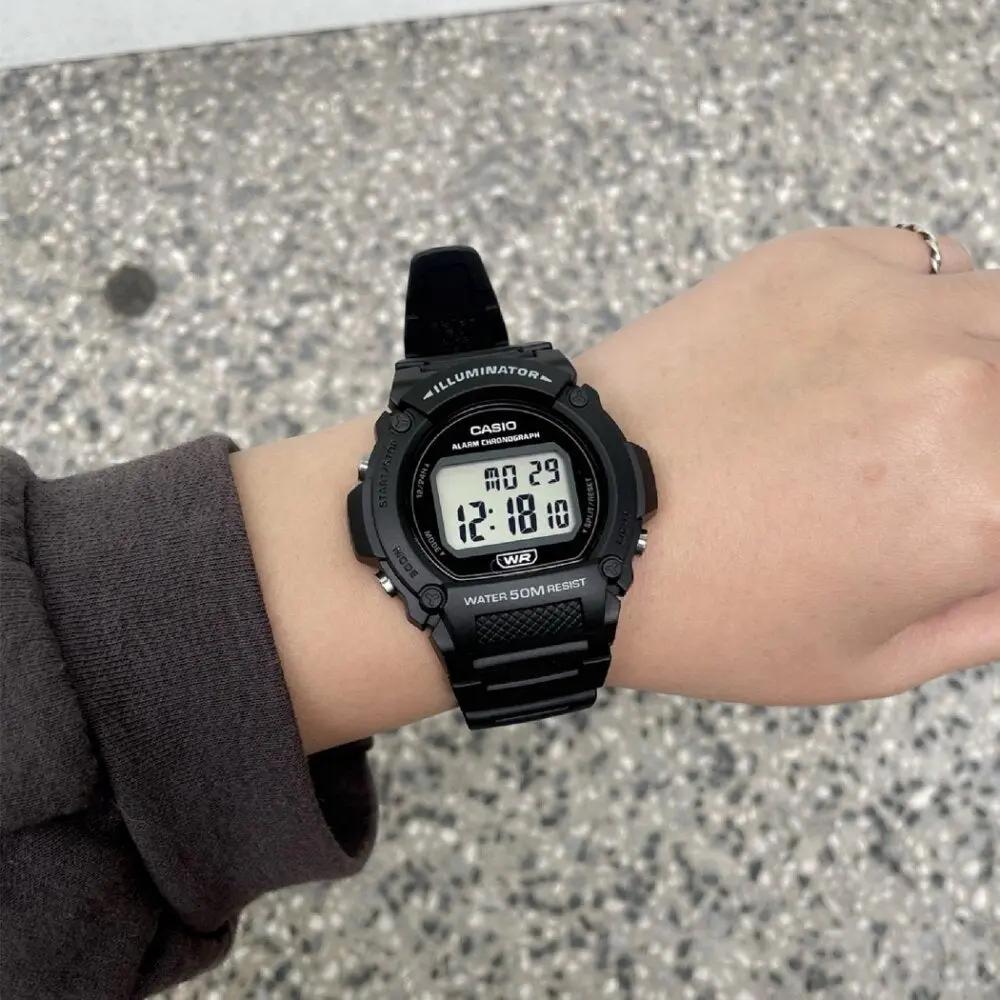 ZEGAREK MĘSKI CASIO W-219H-1A + BOX ZEGAREK MĘSKI CASIO W-219H-1A + BOX - Lorence 4549526294693