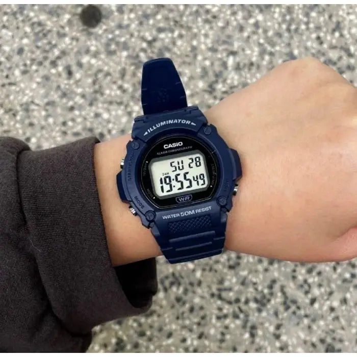 ZEGAREK MĘSKI CASIO W-219H-2A + BOX ZEGAREK MĘSKI CASIO W-219H-2A + BOX - Lorence 4549526294723
