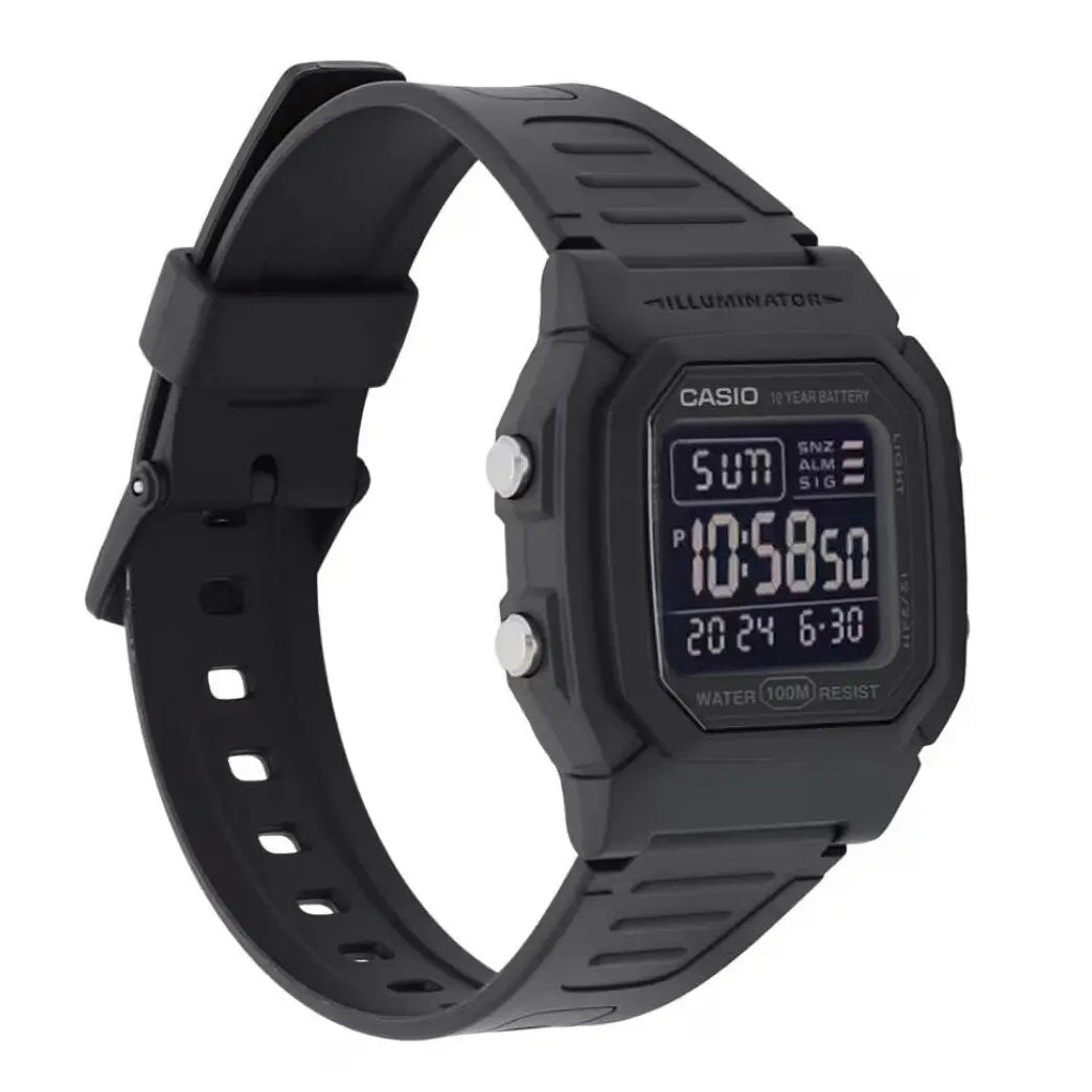 ZEGAREK MĘSKI CASIO W-800H-1BVES KLASYKA + BOX ZEGAREK MĘSKI CASIO W-800H-1BVES KLASYKA + BOX - Lorence 4549526267796