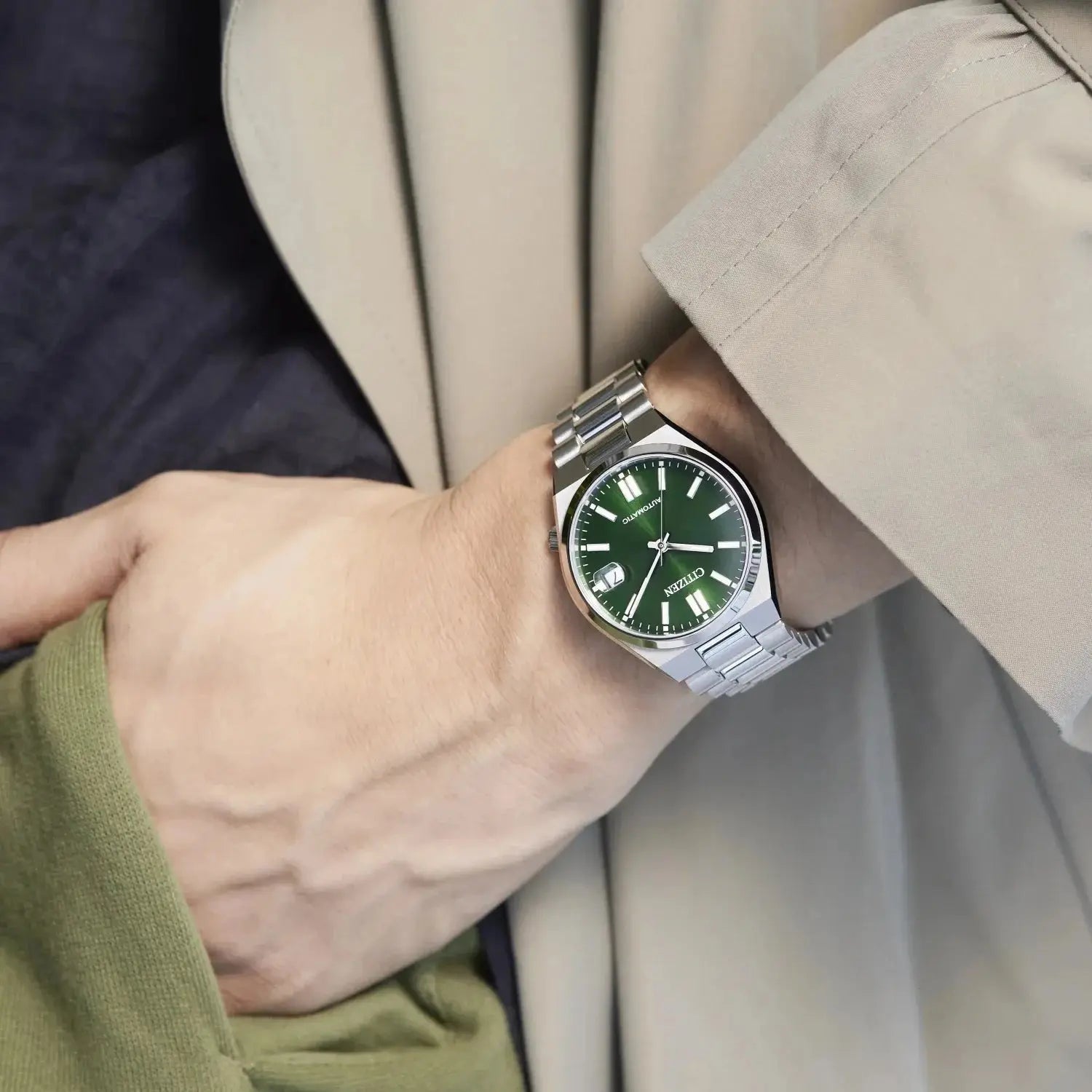 ZEGAREK MĘSKI CITIZEN Tsuyosa NJ0200-50X - AUTOMAT SZAFIR ZEGAREK MĘSKI CITIZEN Tsuyosa NJ0200-50X - AUTOMAT SZAFIR - Lorence 4974374345127