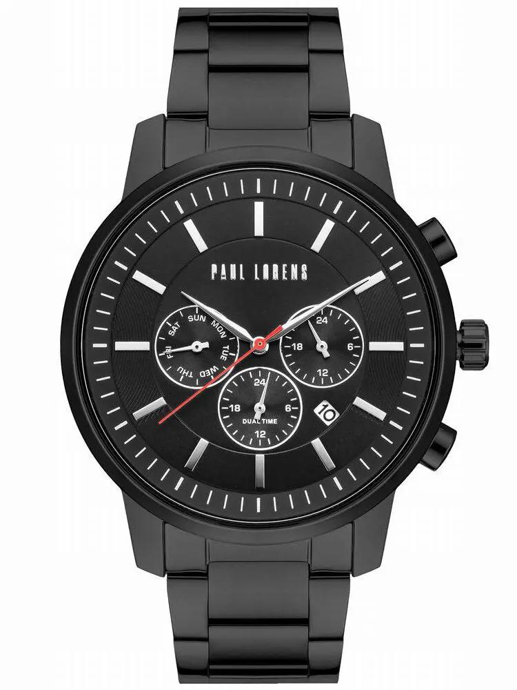 ZEGAREK MĘSKI PAUL LORENS - PL6647B-1A1 (zg372a) + BOX ZEGAREK MĘSKI PAUL LORENS - PL6647B-1A1 (zg372a) + BOX - Lorence 5900148050415