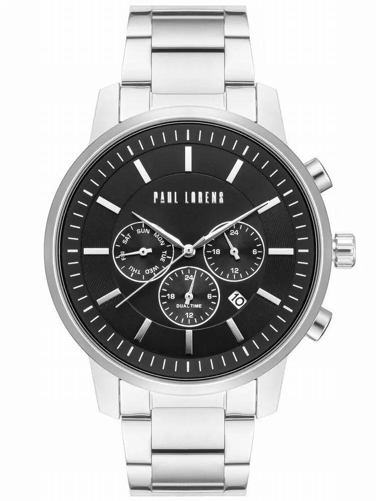 ZEGAREK MĘSKI PAUL LORENS - PL6647B-1C1  (zg372b) + BOX ZEGAREK MĘSKI PAUL LORENS - PL6647B-1C1  (zg372b) + BOX - Lorence 5900148050422
