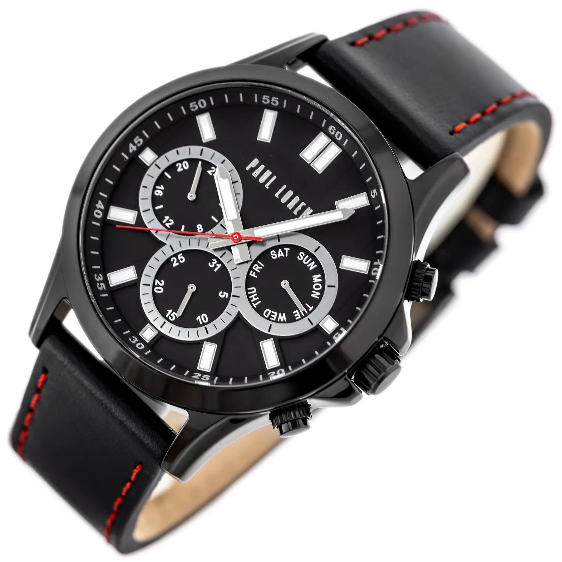 ZEGAREK MĘSKI PAUL LORENS -  PL8071A2-1A3  (zg373a) + BOX ZEGAREK MĘSKI PAUL LORENS -  PL8071A2-1A3  (zg373a) + BOX - Lorence 5900148050491