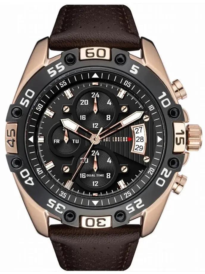 ZEGAREK MĘSKI PAUL LORENS -PL8754A5-1B1 (zg375d) + BOX ZEGAREK MĘSKI PAUL LORENS -PL8754A5-1B1 (zg375d) + BOX - Lorence 5900148050644