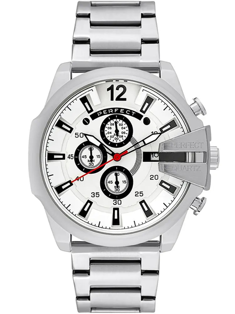 ZEGAREK MĘSKI PERFECT M513CH-01 - CHRONOGRAF (zp387b) + BOX ZEGAREK MĘSKI PERFECT M513CH-01 - CHRONOGRAF (zp387b) + BOX - Lorence 5905839016015