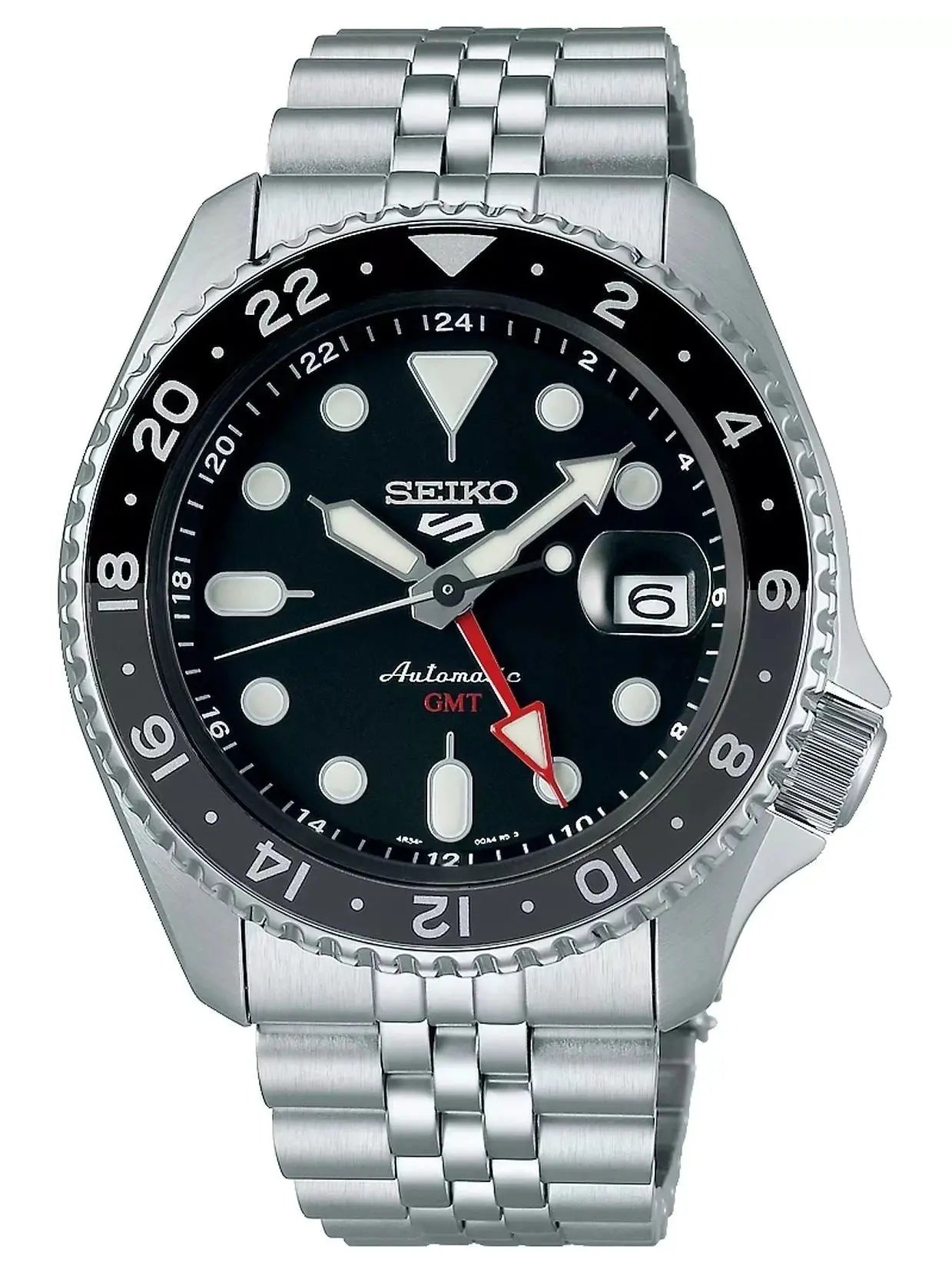 ZEGAREK MĘSKI SEIKO 5 SPORTS SSK001K1 GMT AUTOMAT WR100 + BOX ZEGAREK MĘSKI SEIKO 5 SPORTS SSK001K1 GMT AUTOMAT WR100 + BOX - 4954628247100