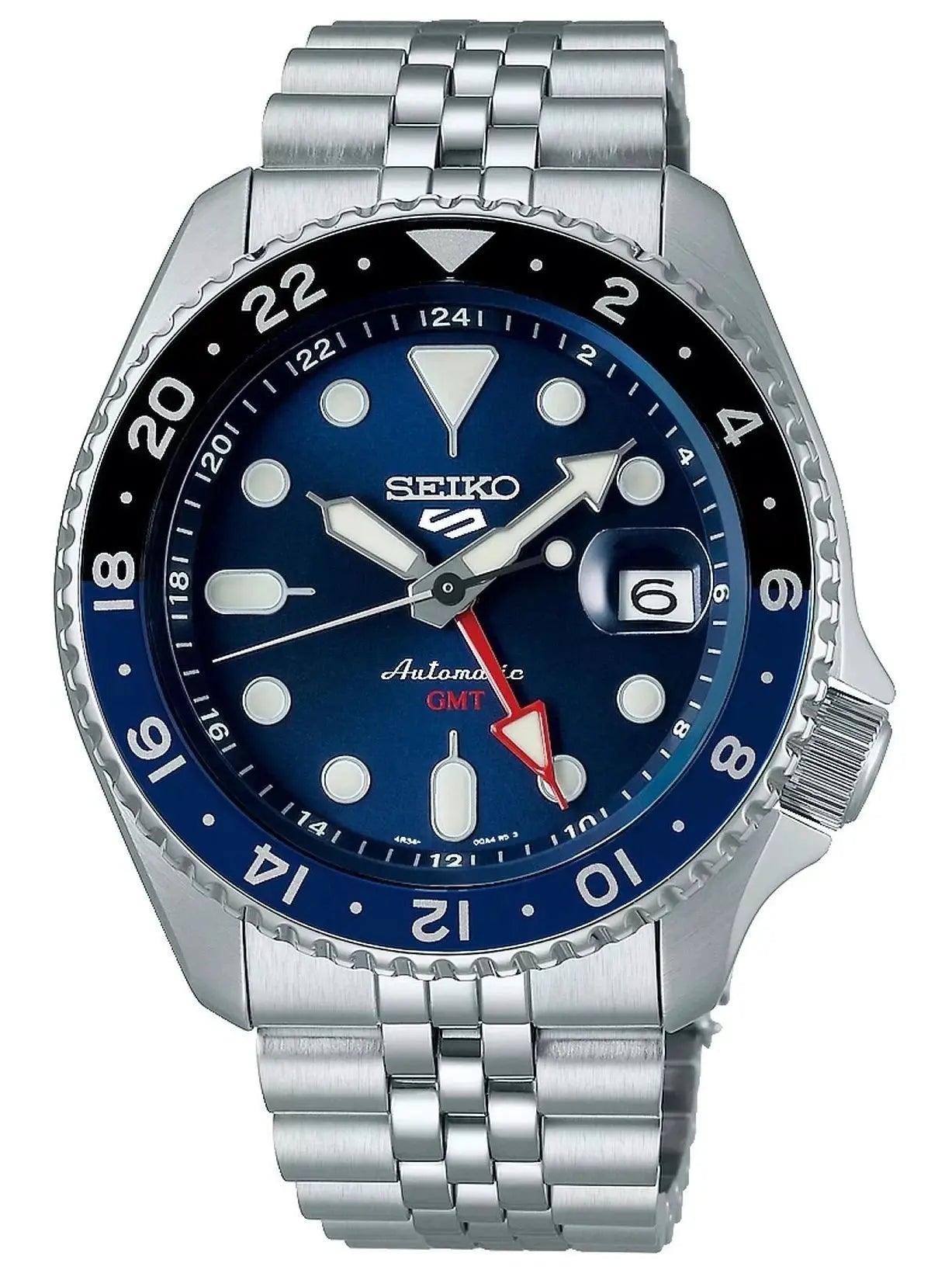 ZEGAREK MĘSKI SEIKO 5 SPORTS SSK003K1 GMT AUTOMAT WR100 + BOX ZEGAREK MĘSKI SEIKO 5 SPORTS SSK003K1 GMT AUTOMAT WR100 + BOX - 4954628247117