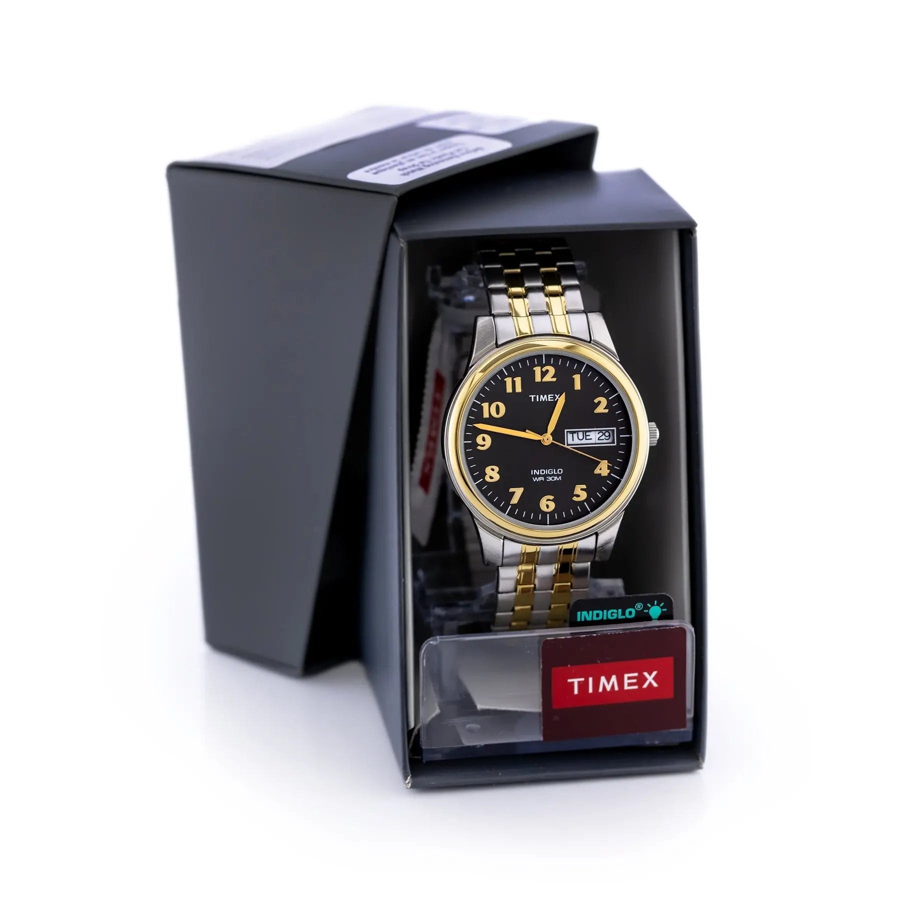 ZEGAREK MĘSKI TIMEX Charles Two-Tone T26481 INDIGLO + BOX ZEGAREK MĘSKI TIMEX Charles Two-Tone T26481 INDIGLO + BOX - Lorence 753048893164